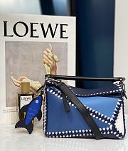 Loewe Puzzle Bag Blue Size 24x10x14CM - 3