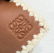 Loewe Puzzle Bag Brown Size 29x12x19CM - 5