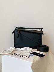 Loewe Puzzle Crossbody Bag Black Size 24x16x10CM - 5