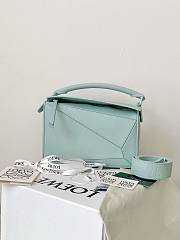 Loewe Puzzle Crossbody Bag Jade Size 24x16x10CM - 6
