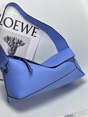 Loewe Puzzle Hobo Bag Blue Size 28x10x5CM - 5