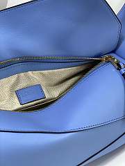 Loewe Puzzle Hobo Bag Blue Size 28x10x5CM - 3