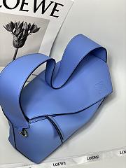 Loewe Puzzle Hobo Bag Blue Size 28x10x5CM - 2