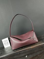Loewe Puzzle Hobo Bag Purple Size 28x10x5CM - 4