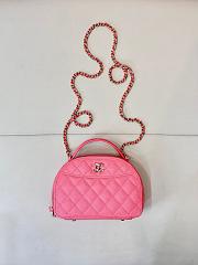 Chanel 25C Bowling Pink Size 18x13x7cm - 5