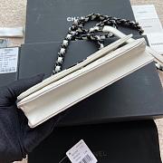 Chanel A81059 White Size 20x13x3cm - 5