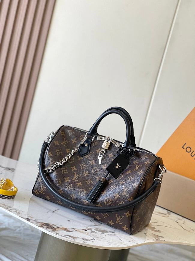 LV Monogram Canvas Soft Speedy 30 Size Size 34 x 42 x 14 cm - 1