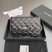 Chanel Woc Patent Black Size 20x13x3cm - 1