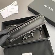 Chanel Woc Patent Black Size 20x13x3cm - 5