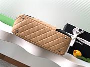 Chanel Beige Quilted Leather Cambon 27x10x15cm - 6