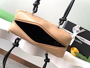 Chanel Beige Quilted Leather Cambon 27x10x15cm - 4