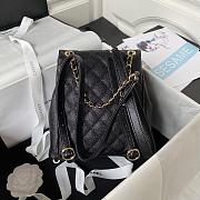 Chanel Black Duma Backpack Size 21x20x12cm - 4