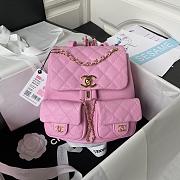 Chanel Pinke Duma Backpack Size 21x20x12cm - 1