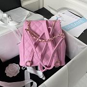 Chanel Pinke Duma Backpack Size 21x20x12cm - 5