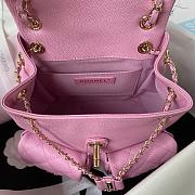 Chanel Pinke Duma Backpack Size 21x20x12cm - 4