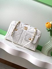 Chanel Bolsa De Mano Dama White 33x21x15cm - 1