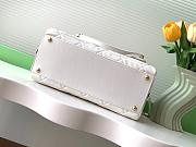 Chanel Bolsa De Mano Dama White 33x21x15cm - 6