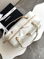 Chanel Bolsa De Mano Dama White 33x21x15cm - 3