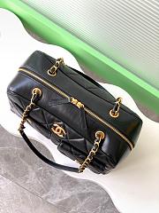 Chanel Bolsa De Mano Dama Black 33x21x15cm - 4