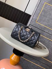 Chanel Bowling Bag Calfskin YP69 18x11x11cm - 1