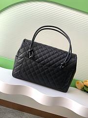 Chanel Cambon Flap Tote Quilted AS6338 Size 24x33x11cm - 3