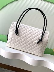 Chanel Cambon Flap Tote Quilted AS6340 Size 24x33x11cm - 3