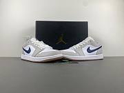 Air Jordan 1 Low Midnight Navy Neutral Grey 553558-146 - 2