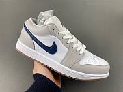 Air Jordan 1 Low Midnight Navy Neutral Grey 553558-146 - 6
