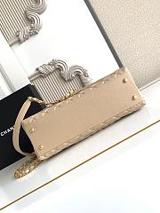 Chanel Coco Handle Top Flap Beige Bag 29CM - 6