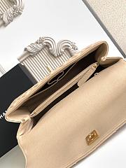 Chanel Coco Handle Top Flap Beige Bag 29CM - 3