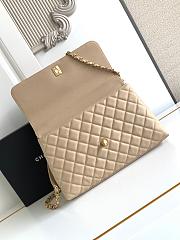 Chanel Coco Handle Top Flap Beige Bag 29CM - 2