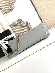 Chanel Coco Handle Top Flap Grey Bag 29CM - 3