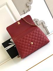 Chanel Coco Handle Top Flap Red Bag 29CM - 6