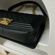 Chanel Handbag Large Boy Gold-Tone Metal 25CM - 2