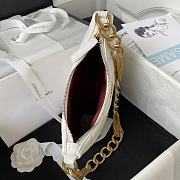 Chanel Should Bag White AS4220 Size 24x17x6cm - 2