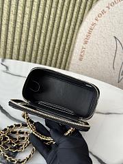Chanel Vanity Case Bag Black Size 16x9.5x8cm - 6