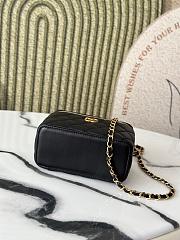 Chanel Vanity Case Bag Black Size 16x9.5x8cm - 3