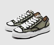 Maison Mihara Yasuhiro Green Peterson Low Contrast Trim Sneaker - 1