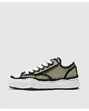 Maison Mihara Yasuhiro Green Peterson Low Contrast Trim Sneaker - 5