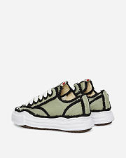 Maison Mihara Yasuhiro Green Peterson Low Contrast Trim Sneaker - 3