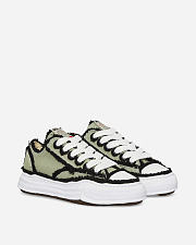Maison Mihara Yasuhiro Green Peterson Low Contrast Trim Sneaker - 2