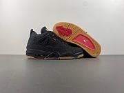 Air Jordan 4 Retro Levi's Black (Levi's Tag) A02571-001 - 3