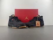 Air Jordan 4 Retro Levi's Black (Levi's Tag) A02571-001 - 4
