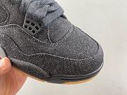 Air Jordan 4 Retro Levi's Black (Levi's Tag) A02571-001 - 5