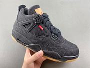 Air Jordan 4 Retro Levi's Black (Levi's Tag) A02571-001 - 6