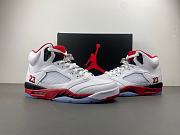 Air Jordan 5 Retro Fire Red Black Tongue (2025) HQ7978-101 - 4