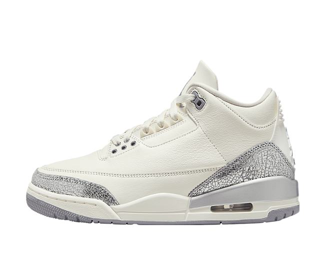 Air Jordan 3 Retro Sail Cement Grey CK9246-100 - 1