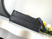 LV Giant Monogram Black LVB0049 Size 25x13x10cm - 2