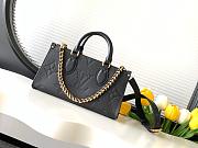 LV Giant Monogram Black LVB0049 Size 25x13x10cm - 4