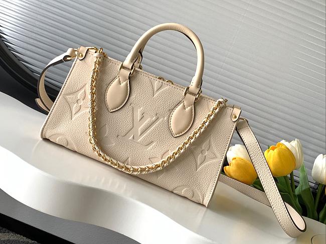 LV Giant Monogram Beige LVB0049 Size 25x13x10cm - 1